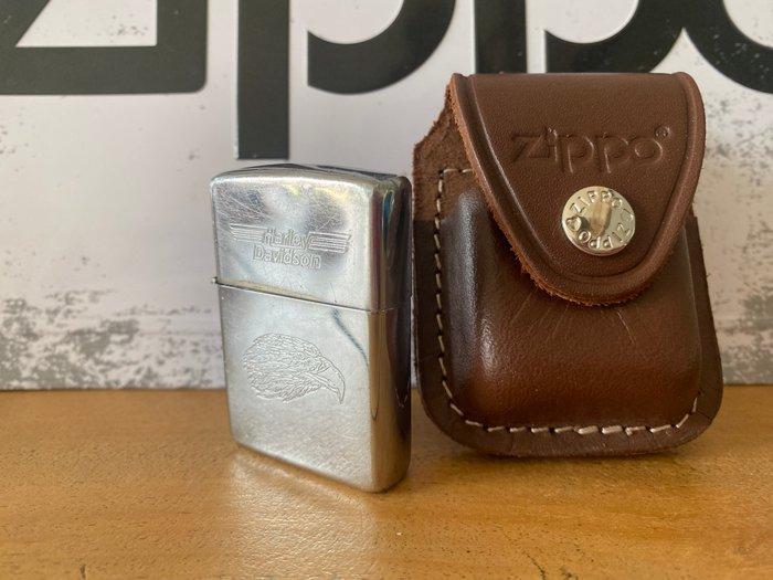 Zippo - HARLEY DAVIDSON TETE DAIGLE - 1991 - Zonder, Verzamelen, Rookartikelen, Aanstekers en Luciferdoosjes