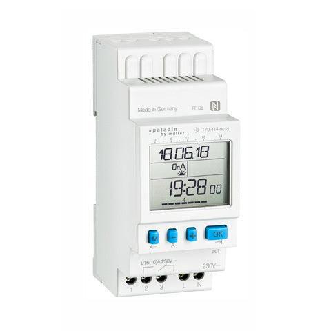 Paladin Interrupteur Astro Numérique DI1 W56 16A 230V -, Bricolage & Construction, Électricité & Câbles, Envoi