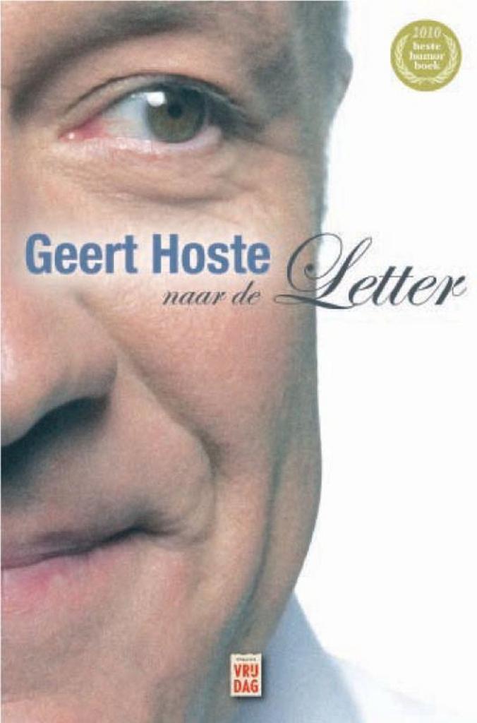 Naar de letter 9789460010903 Geert Hoste, Livres, BD, Envoi