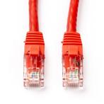 Netwerkkabel | Cat6a U/UTP | 3 meter (Rood), Computers en Software, Verzenden, Nieuw