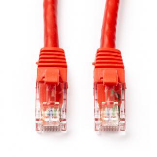 Netwerkkabel | Cat6a U/UTP | 3 meter (Rood), Computers en Software, Pc- en Netwerkkabels, Verzenden