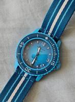 Omega x Swatch - Ocean Scuba Fifty Fathoms - Sans Prix de, Handtassen en Accessoires, Horloges | Heren, Nieuw