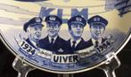 Regina , Delfts Blauw - Regina - Assiette murale - porselein, Antiek en Kunst