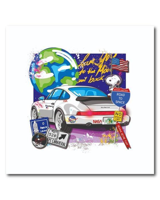 Louis Michel Krüger - Love You To The Moon… (… and back), Antiquités & Art, Art | Objets design