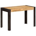 vidaXL Table à dîner 120x60x76 cm bois de manguier, Neuf, Verzenden