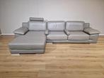 Chateau dAx Hoekbank - Grijs - Taupe - Leder - Design -, Maison & Meubles, Canapés | Sofas & Chaises Longues, Ophalen of Verzenden