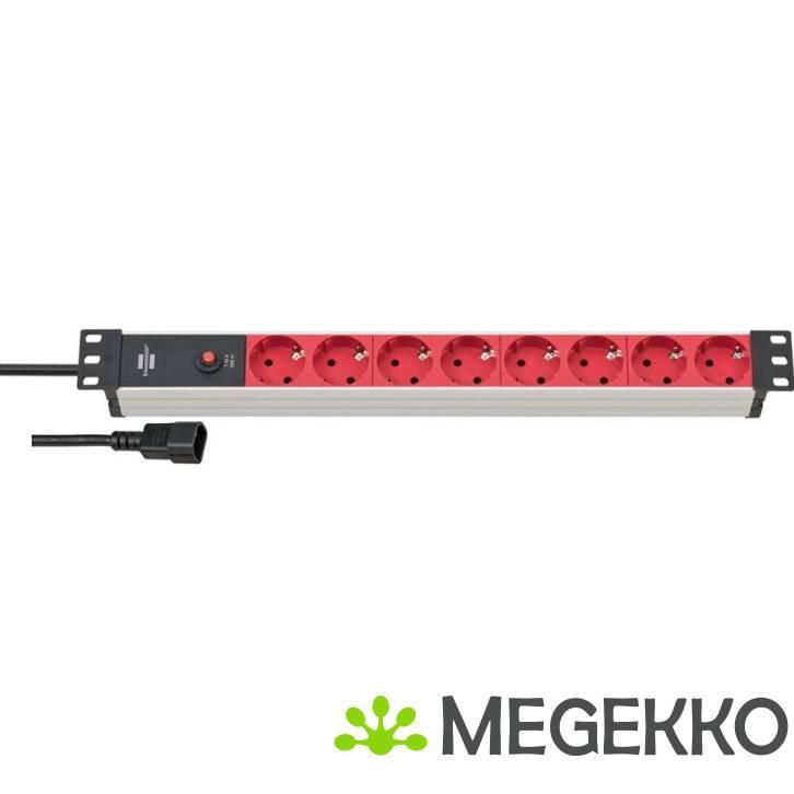 Alu-Line 19  Rack Mount Power Strip | Schuko to 12 x Schuko, Computers en Software, Pc- en Netwerkkabels, Nieuw, Verzenden