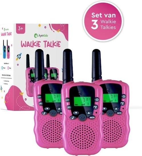 AyeKids Walkie Talkie voor Kinderen – Set van 3 Walkie, Télécoms, Talkies-walkies & Walkies-talkies, Envoi