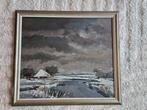 Bob Immink (1930-1989) - Winterlandschap, Antiek en Kunst