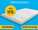 Koudschuim Topdekmatras/topper 90×210 dikte 7 cm, Matras, Verzenden