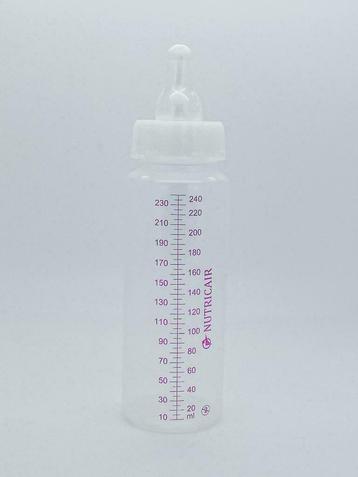 Cair Babyfles 240ml met drie-standen Flessenspeen, Divers, Ophalen of Verzenden