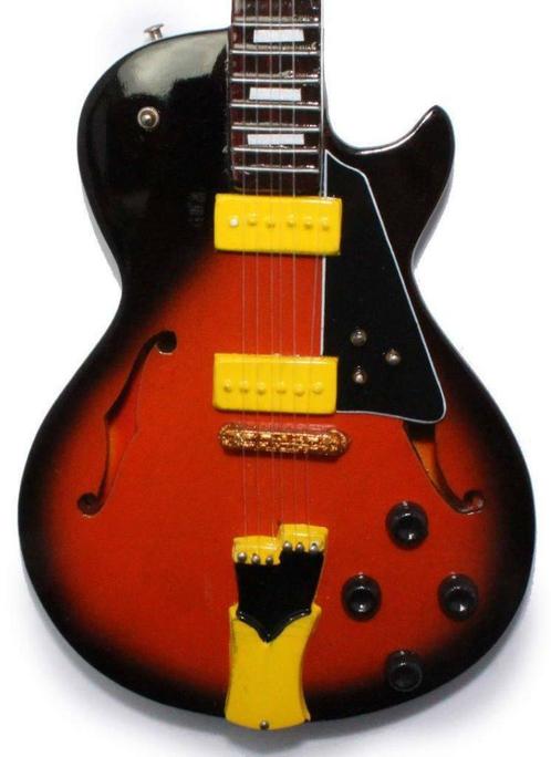 Miniatuur Ibanez GB10 gitaar met gratis standaard, Verzamelen, Film en Tv, Nieuw, Verzenden