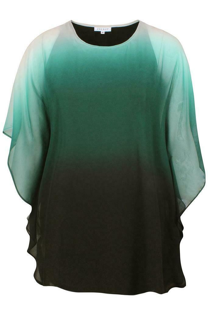 Tuniek PAVO Zhenzi kaftan dip dye maat 50/52, Kleding | Dames, Blouses en Tunieken, Verzenden