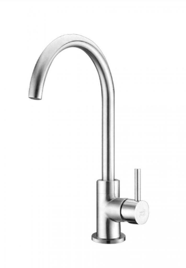 Sanifun keukenmengkraan Inés RVS, Doe-het-zelf en Bouw, Sanitair, Kraan