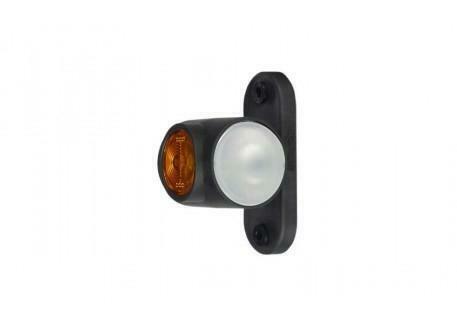 Zijmarkeringslicht 12/24V LED - Wit/Rood/Oranje LD2040, Autos : Pièces & Accessoires, Éclairage, Envoi