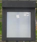 aluminium raam ,  chassis 100 x 119  zwart 9004 met rolluik, 75 tot 150 cm, Raamkozijn, Ophalen of Verzenden, Inclusief glas