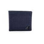 Prada - Blue Saffiano Leather Bifold Wallet Coin Purse -