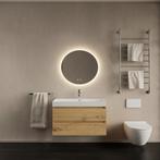 Badkamermeubelset Gliss Design Milan Met Lako Wastafel 80 Cm, Ophalen of Verzenden, Nieuw, Bad