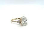 Zonder Minimumprijs - Ring - 14 karaat Geel goud - 2.31ct., Handtassen en Accessoires, Ringen, Nieuw
