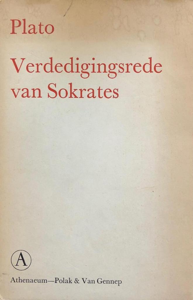 VERDEDIGINGSREDE VAN SOKRATES 9789025315276 Plato, Boeken, Romans, Gelezen, Verzenden