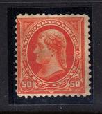 États-Unis 1894 - 50 Cent orange Jefferson nouveau avec, Gestempeld