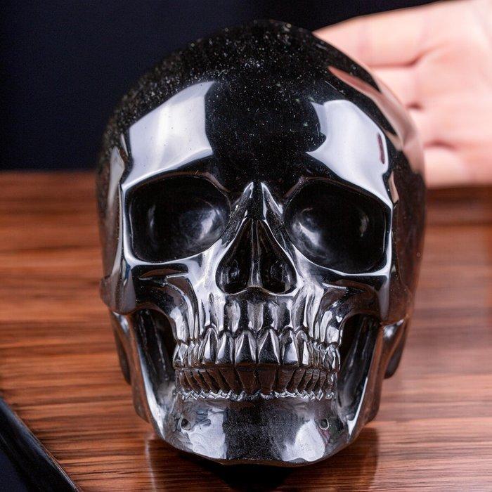 Magnifieke realistische schedel uitgehouwen uit First Choice, Verzamelen, Mineralen en Fossielen