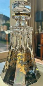 Antica cristalleria italiana - Karaf - Met de hand gesneden,, Antiek en Kunst