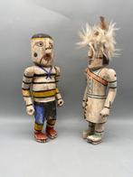 2 poppen in de stijl van Kachina / Hopi - Hout - 2000 2010