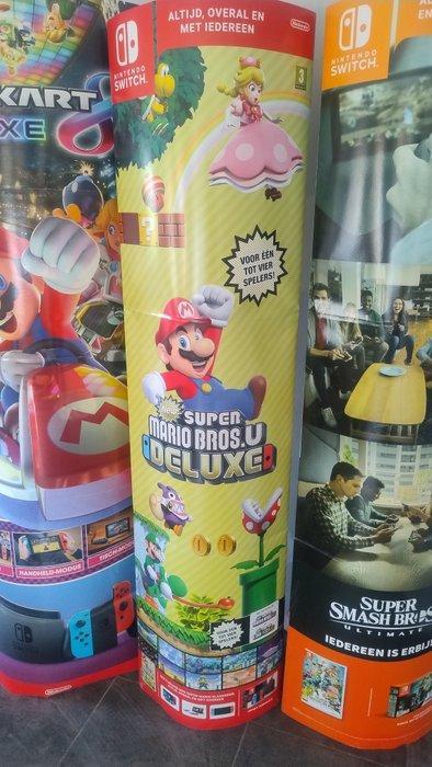 Nintendo - Switch - 3 x reclame zuil karton Nintendo switch, Games en Spelcomputers, Spelcomputers | Overige Accessoires