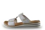Rieker Muiltjes in maat 41 Wit, Kleding | Dames, Schoenen, Verzenden, Wit, Zo goed als nieuw, Rieker