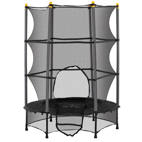 TRUUSK Kindertrampoline Ø140 cm - Met Veiligheidsnet en Rand, Hobby en Vrije tijd, Gezelschapsspellen | Overige, Verzenden