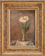 Luiz Ascêncio Tomasini (1823-1902) - Vaso com flor, Antiek en Kunst, Kunst | Schilderijen | Klassiek