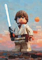 ANDSAL - Luke Skywalker - R2-D2 & C-3PO Star Wars Lego, Nieuw