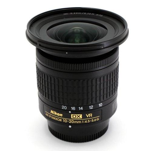 Nikon AF-P 10-20mm f/4.5-5.6G ED VR IF DX super groothoek, Audio, Tv en Foto, Fotocamera's Digitaal