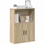 vidaXL Boekenkast 60x24x85 cm bewerkt hout sonoma, Huis en Inrichting, Kasten | Boekenkasten, Verzenden, Nieuw