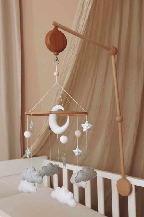 Complete set Handgemaakte maan en sterren muziekmobiel, Kinderen en Baby's, Kinderkamer | Inrichting en Decoratie