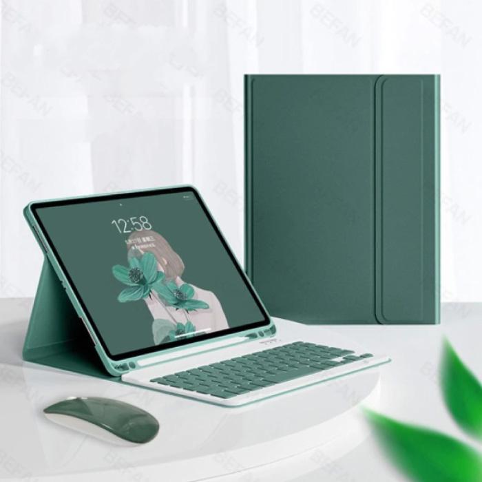Toetsenbord Hoes voor iPad 10.2 (2019) met Draadloze Muis -, Telecommunicatie, Mobiele telefoons | Hoesjes en Screenprotectors | Overige merken
