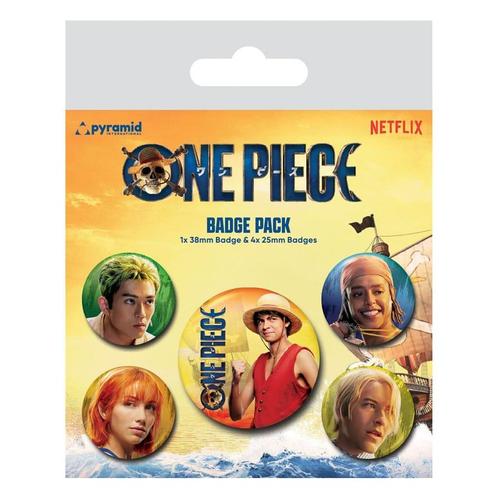 One Piece Pin-Back Buttons 5-Pack The Straw Hats, Verzamelen, Film en Tv, Ophalen of Verzenden