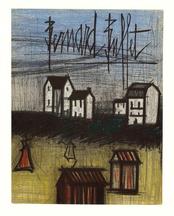 Bernard Buffet (1928-1999) - La plage II, Antiek en Kunst, Antiek | Overige Antiek