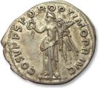 Romeinse Rijk. Trajan (98-117 n.Chr.). Denarius Rome mint, Postzegels en Munten