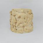 Snijwerk, Corpo di boccale in avorio tedesco, finemente, Antiek en Kunst