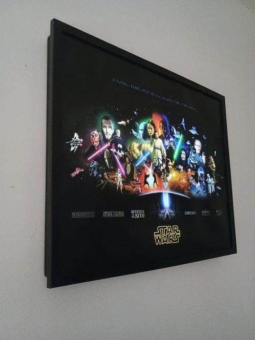 Star Wars - Lightboxes (40x50 cm) - Fanmade, Verzamelen, Film en Tv