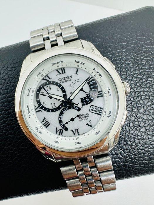 Citizen - Perpetual Calendar Chronograph - Zonder, Handtassen en Accessoires, Horloges | Heren