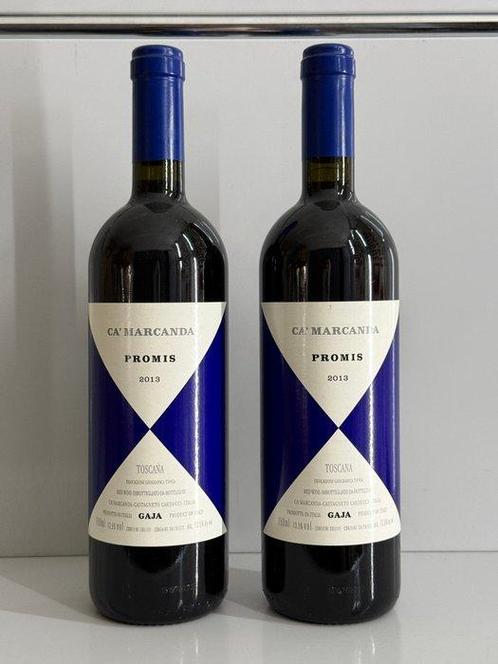 2013 Gaja, CaMarcanda Promis - Bolgheri - 2 Flessen (0.75, Verzamelen, Wijnen
