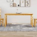 vidaXL Table à manger Corona 160x80x75 cm bois massif de, Neuf, Verzenden