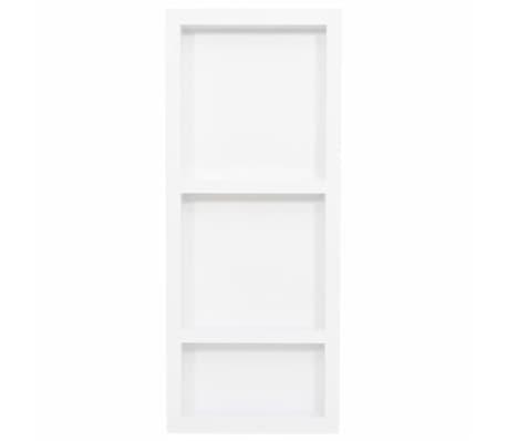 Hoogglans Wit Douchenis | Tweede Kansje | OP = OP, Huis en Inrichting, Kasten | Buffetkasten, Minder dan 25 cm, Met plank(en)