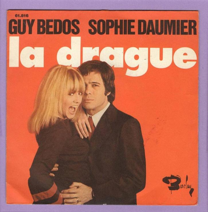Guy Bedos Et Sophie Daumier – La Drague / Private Club (1-7, CD & DVD, Vinyles Singles, Enlèvement ou Envoi