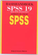 Basishandboek SPSS 19 9789055482108 Alphons de Vocht, Verzenden, Zo goed als nieuw, Alphons de Vocht