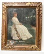 Émile Bastien Lepage (1854-1938) - Les saules, Antiquités & Art, Art | Peinture | Classique