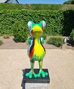 Figurine - Drip art Frog - fibre optique, marbre